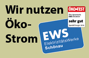 Ökostrom von EWS Schönau